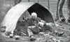 Travelling tinsmith, 1920, Perthshire